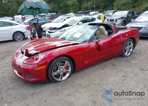 2012 Chevrolet Corvette из США, поврежденный, VIN 1G1YC2DW2C5106499